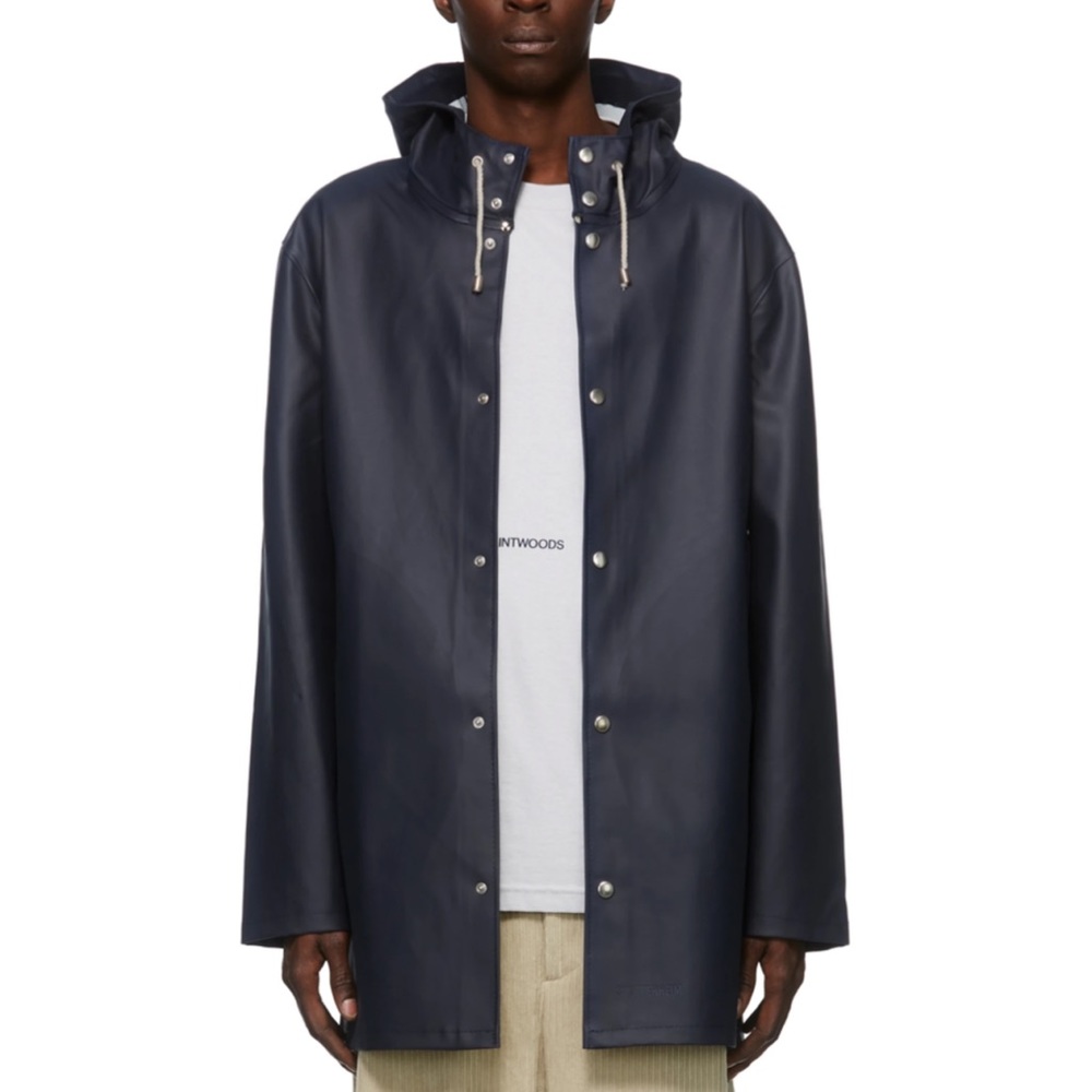 stutterheim raincoat UNISEX-dark grey